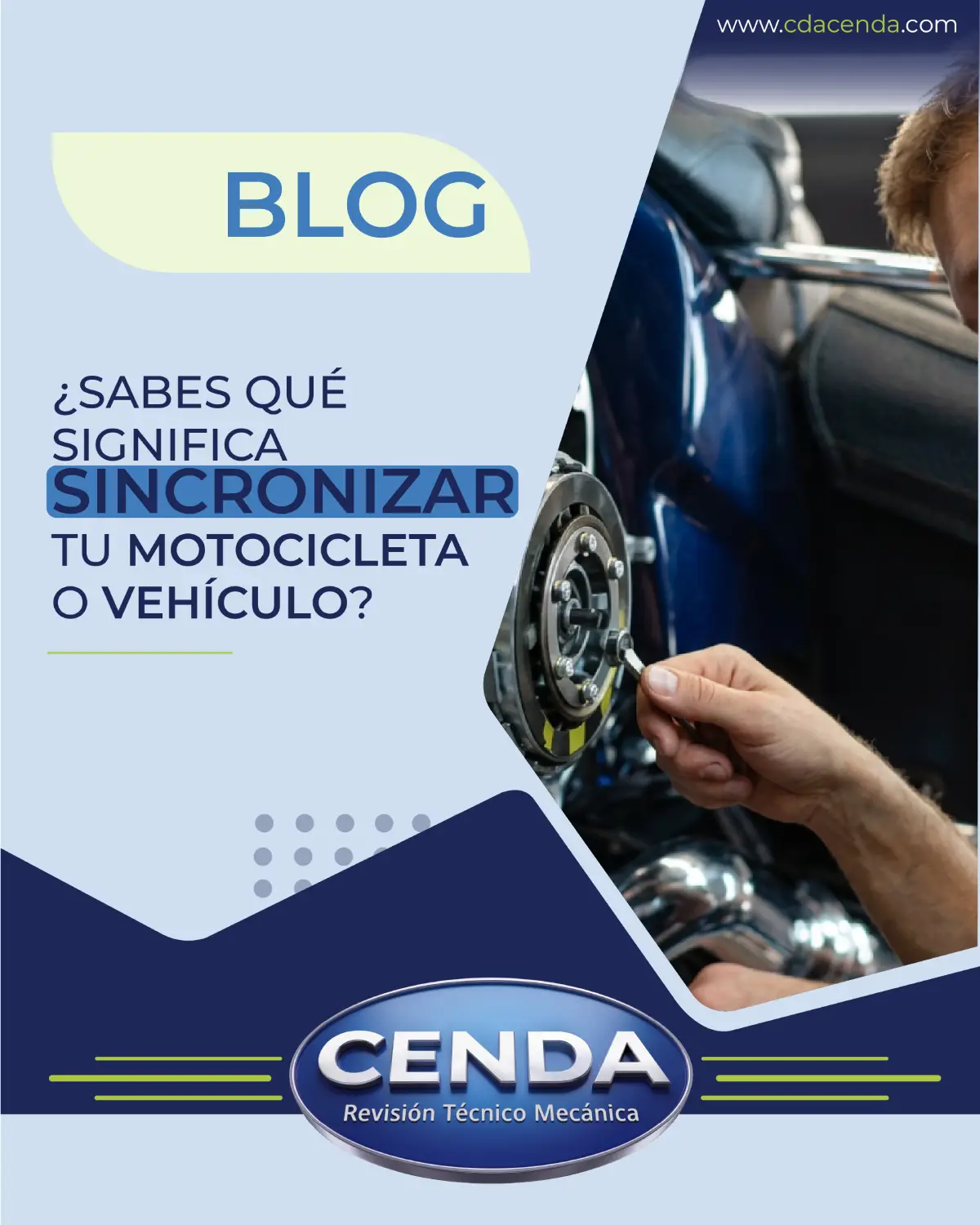 ¿SABES QUÉ SIGNIFICA SINCRONIZAR TU MOTOCICLETA O VEHÍCULO?